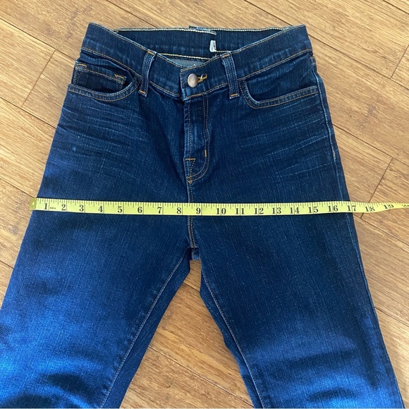 J Brand Bootcut Jeans Ink Dark Wash Mid Rise Stretch 30 Style 3818C012 - Picture 12 of 15